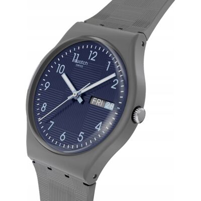 Swatch Zegarek Tile Dial Szary So28m701 Unisex Nowy Swatch Zegarek Tile Dial Szary So28m701 Unisex Nowy