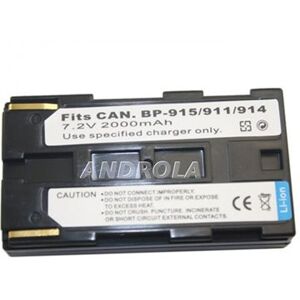 Bateria Canon BP-915 BP915 BP911 BP914 2000mAh Bateria Canon BP-915 BP915 BP911 BP914 2000mAh