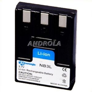 Bateria Canon NB-3L IXUS 300 400 500 700 790mAh Bateria Canon NB-3L IXUS 300 400 500 700 790mAh
