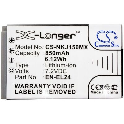 Inny producent Akumulator Bateria typ EN-EL24 ENEL24 do Aparatu Nikon J5 Inny producent Akumulator Bateria typ EN-EL24 ENEL24 do Aparatu Nikon J5