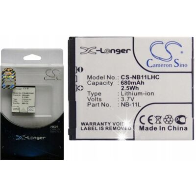 Inny producent Akumulator Bateria typu NB-11L NB-11LH do CANON Inny producent Akumulator Bateria typu NB-11L NB-11LH do CANON