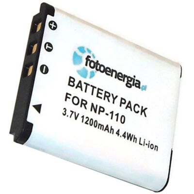 Inny producent Akumulator Fotoenergia Casio Np-110 Inny producent Akumulator Fotoenergia Casio Np-110