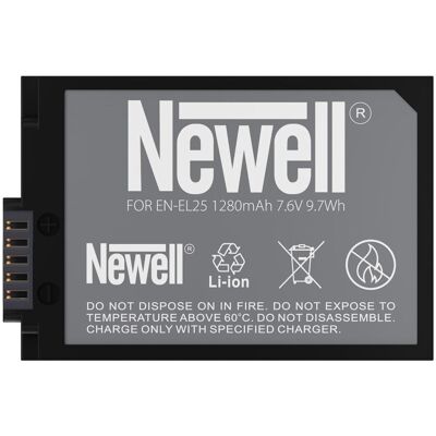 Akumulator Newell EN-EL25 - Litowo-jonowy, 1280mAh dla Nikon Z50/Z fc Akumulator Newell EN-EL25 - Litowo-jonowy, 1280mAh dla Nikon Z50/Z fc