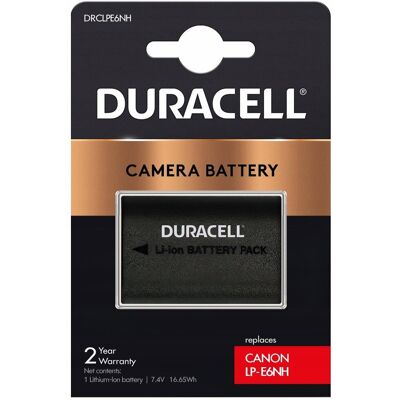Bateria Aku. Duracell Do Canon Lp-e6nh 6d 7d Mark Ii R6 R7 R Ra 2250mah Bateria Aku. Duracell Do Canon Lp-e6nh 6d 7d Mark Ii R6 R7 R Ra 2250mah