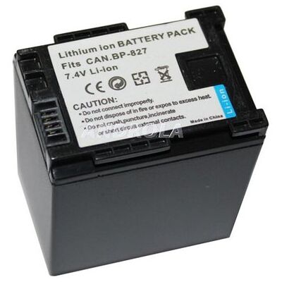 Bateria Canon BP-827 BP827 2670mAh Bateria Canon BP-827 BP827 2670mAh