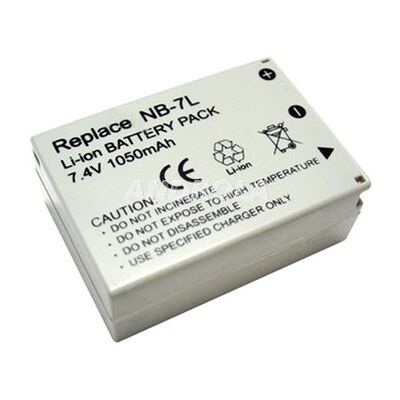 Bateria Canon NB-7L PowerShot G10 1050mAh Bateria Canon NB-7L PowerShot G10 1050mAh