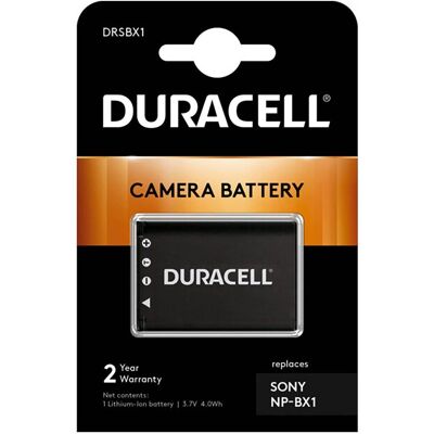 Bateria Duracell DRSBX1 3,7V 1090mAh Li-Ion - Sony NP-BX1, CYBER-SHOT, ACTION-CAM, HANDYCAM, MV1 Musik Bateria Duracell DRSBX1 3,7V 1090mAh Li-Ion - Sony NP-BX1, CYBER-SHOT, ACTION-CAM, HANDYCAM, MV1 Musik