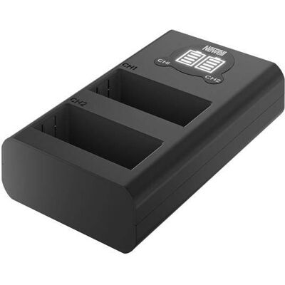 Ładowarka dwukanałowa Newell DL-USB-C do akumulatorów NP-W126 Ładowarka dwukanałowa Newell DL-USB-C do akumulatorów NP-W126