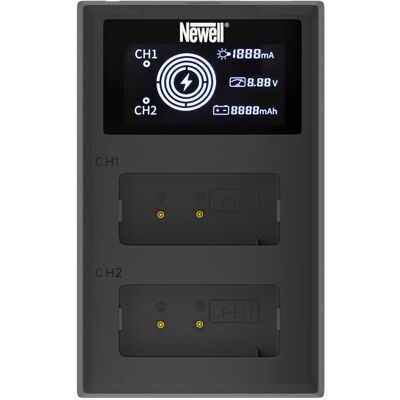 Inny producent Ładowarka dwukanałowa Newell FDL-USB-C do akumulatorów LP-E17 do Canon Inny producent Ładowarka dwukanałowa Newell FDL-USB-C do akumulatorów LP-E17 do Canon