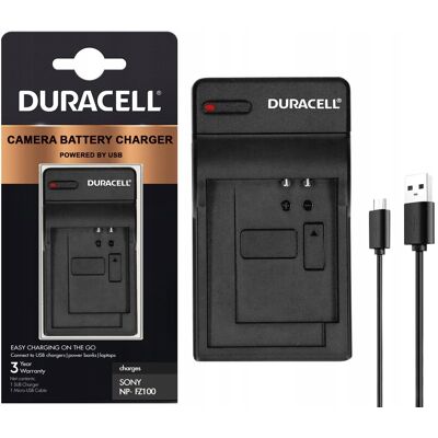 Ładowarka Usb 5v Duracell Do Sony Np-fz100 Ilce-1 9m2 9 7sm3 7rm5 Ładowarka Usb 5v Duracell Do Sony Np-fz100 Ilce-1 9m2 9 7sm3 7rm5