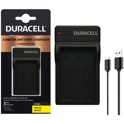 Ładowarka Usb 5v En-el9 Duracell Do Nikon D40 D40a D40x D60 D3000 D5000 Ładowarka Usb 5v En-el9 Duracell Do Nikon D40 D40a D40x D60 D3000 D5000