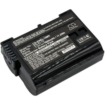 Nikon En-El15 1600mah 11.20wh Li-Ion 7.0v (Cameron Sino) Nikon En-El15 1600mah 11.20wh Li-Ion 7.0v (Cameron Sino)