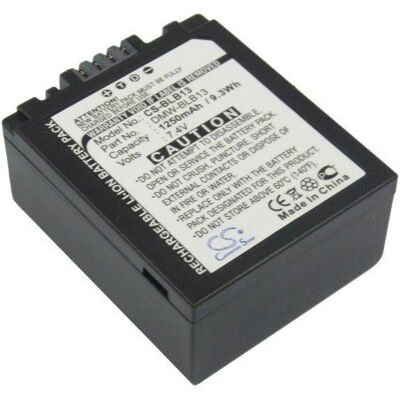 Panasonic DMW-BLB13 1250mAh 9.25Wh Li-Ion 7.4V (Cameron Sino) Panasonic DMW-BLB13 1250mAh 9.25Wh Li-Ion 7.4V (Cameron Sino)
