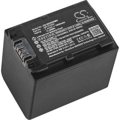 Sony FDR-AX33 / NP-FV50A 1600mAh 11.68Wh Li-Ion 7.3V (Cameron Sino) Sony FDR-AX33 / NP-FV50A 1600mAh 11.68Wh Li-Ion 7.3V (Cameron Sino)