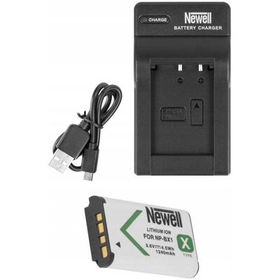 Zestaw Ładowarka Dc-Usb +Akumulator Newell Np-Bx1 Zestaw Ładowarka Dc-Usb +Akumulator Newell Np-Bx1