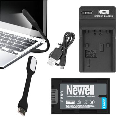 Zestaw Ładowarka Dc-Usb +Akumulator Newell Np-Fv70A Zestaw Ładowarka Dc-Usb +Akumulator Newell Np-Fv70A