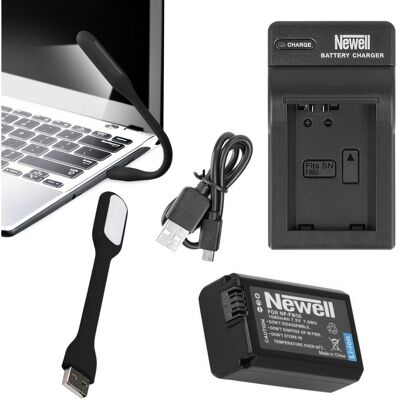Zestaw Ładowarka Dc-Usb +Akumulator Newell Np-Fw Zestaw Ładowarka Dc-Usb +Akumulator Newell Np-Fw
