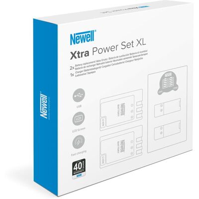 Zestaw ładowarek Newell DL-USB-C i 2x baterie EN-EL14 - Ładowarka baterii Zestaw ładowarek Newell DL-USB-C i 2x baterie EN-EL14 - Ładowarka baterii