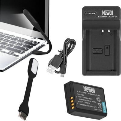 Newell Zestaw Ładowarka Usb+Bateria Do Canon Eos 1100D 1200D Lp-E10 Newell Zestaw Ładowarka Usb+Bateria Do Canon Eos 1100D 1200D Lp-E10