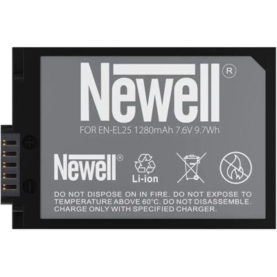 Akumulator Newell EN-EL25 - Litowo-jonowy, 1280mAh dla Nikon Z50/Z fc Akumulator Newell EN-EL25 - Litowo-jonowy, 1280mAh dla Nikon Z50/Z fc
