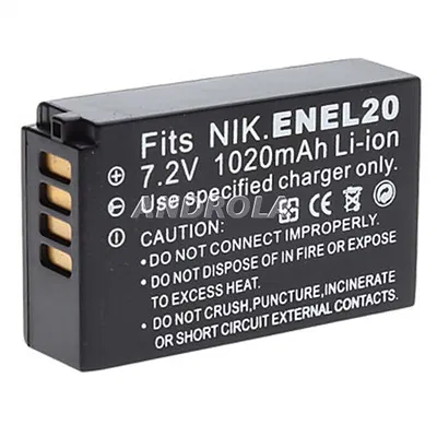 Bateria Nikon Enel20 1 J1 1020mah Bateria Nikon Enel20 1 J1 1020mah