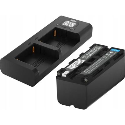 Akumulator Newell NP-F770 - Podwójna ładowarka USB-C dla Sony Akumulator Newell NP-F770 - Podwójna ładowarka USB-C dla Sony