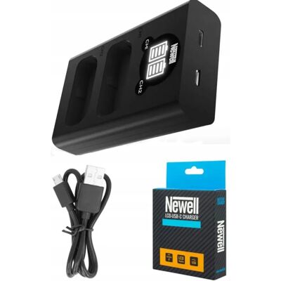Inny producent Ładowarka Dwukanałowa Newell Usb-C Do Akumulatorów Nikon En-El15 En-El15c Inny producent Ładowarka Dwukanałowa Newell Usb-C Do Akumulatorów Nikon En-El15 En-El15c