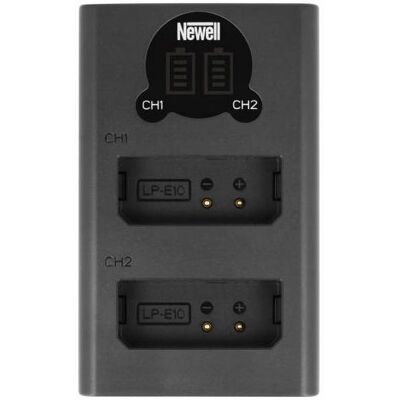 Inny producent Ładowarka Newell DL-USB-C do Canon LP-E10 podwójna Inny producent Ładowarka Newell DL-USB-C do Canon LP-E10 podwójna