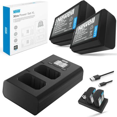 Zestaw ładowarki DL-USB-C i baterii NP-FW50 - Kamera Zestaw ładowarki DL-USB-C i baterii NP-FW50 - Kamera