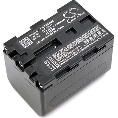 Sony Ccd-Trv108 / Np-Fm70 3200mah 23.68wh Li-Ion 7.4v (Cameron Sino) Sony Ccd-Trv108 / Np-Fm70 3200mah 23.68wh Li-Ion 7.4v (Cameron Sino)