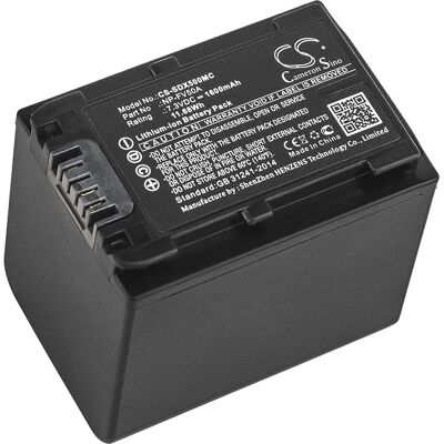 Sony Fdr-Ax33 / Np-Fv50a 1600mah 11.68wh Li-Ion 7.3v (Cameron Sino) Sony Fdr-Ax33 / Np-Fv50a 1600mah 11.68wh Li-Ion 7.3v (Cameron Sino)