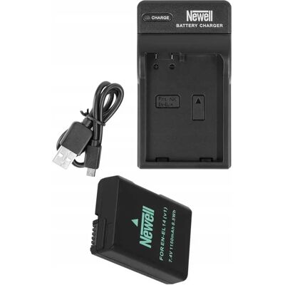 Zestaw Ładowarka Dc-Usb +akumulator Newell En-El14 Zestaw Ładowarka Dc-Usb +akumulator Newell En-El14
