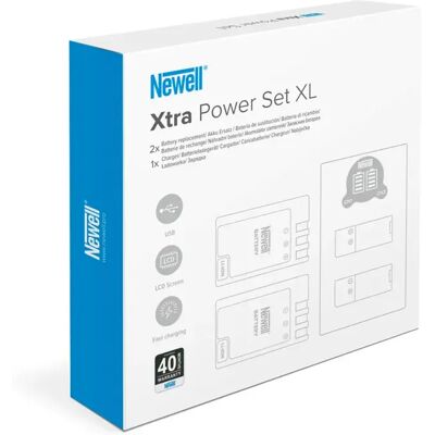 Zestaw ładowarek Newell DL-USB-C i 2x baterie EN-EL14 - Ładowarka baterii Zestaw ładowarek Newell DL-USB-C i 2x baterie EN-EL14 - Ładowarka baterii