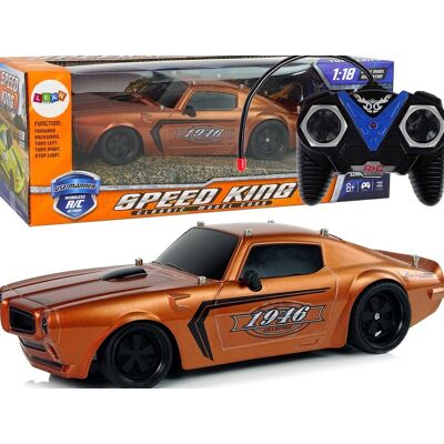 Lean Toys Auto Sportowe R/c 1:18 Brązowe Champion + Pilot Zdalnego Sterowania Lean Toys Auto Sportowe R/c 1:18 Brązowe Champion + Pilot Zdalnego Sterowania