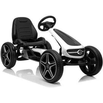 LEAN CARS Gokart Mercedes Xmx610 Biały LEAN CARS Gokart Mercedes Xmx610 Biały