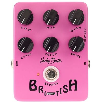 Harley Benton Efekt Gitarowy British Truetone Overdrive Harley Benton Efekt Gitarowy British Truetone Overdrive