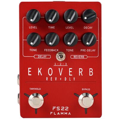 Efekt Gitarowy Harley Benton Flamma Fs22 Delay & Reverb Efekt Gitarowy Harley Benton Flamma Fs22 Delay & Reverb