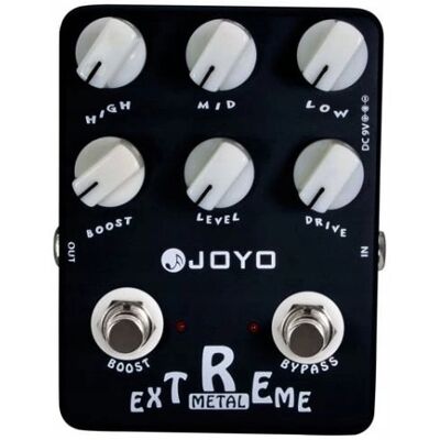 Efekt Gitarowy Joyo Jf-17 Extreme Metal Aluminiowa Obudowa 3 Korektory Efekt Gitarowy Joyo Jf-17 Extreme Metal Aluminiowa Obudowa 3 Korektory