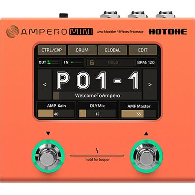 Inny producent 'Hotone Ampero Mini Or Orange Procesor Sygnałowy Hotone L2090053' Inny producent 'Hotone Ampero Mini Or Orange Procesor Sygnałowy Hotone L2090053'
