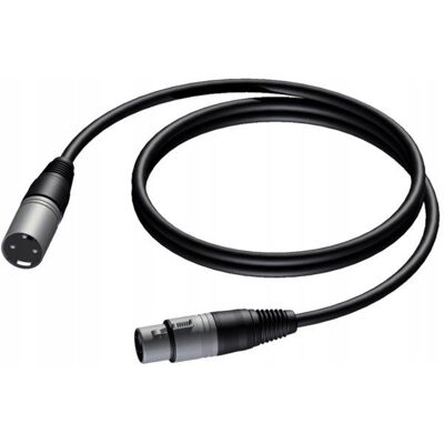 Inny producent Kabel Xlr Męski - Xlr Żeński 1m - Cla901/1 Inny producent Kabel Xlr Męski - Xlr Żeński 1m - Cla901/1