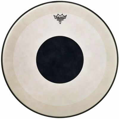 Remo Powerstroke 3 Coated Black Dot 22' Remo Powerstroke 3 Coated Black Dot 22'