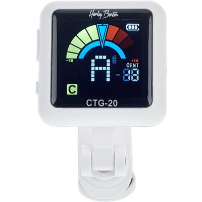 Harley Benton Stroik Tuner Chromatyczny Ctg-20 Wh Usb Harley Benton Stroik Tuner Chromatyczny Ctg-20 Wh Usb