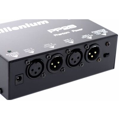 Zasilacz Mikrofonowy Phantom Millenium Pp2b Zasilacz Mikrofonowy Phantom Millenium Pp2b