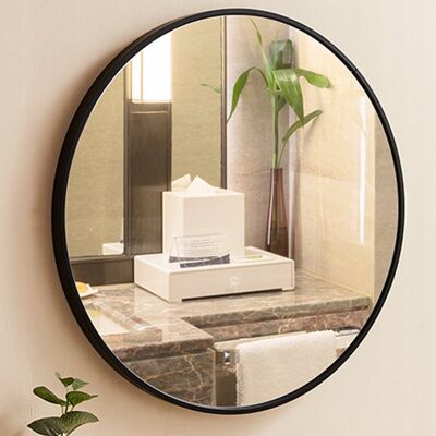 REXO DUŻE LUSTRO OKRĄGŁE INDUSTRAILNE ŁAZIENKOWE SALON SYPIALNIA CZARNA RAMA 50CM XXL REXO DUŻE LUSTRO OKRĄGŁE INDUSTRAILNE ŁAZIENKOWE SALON SYPIALNIA CZARNA RAMA 50CM XXL