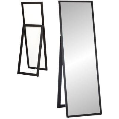 Profilmat Duże lustro stojące 170x50 cm wąska rama CZARNE Profilmat Duże lustro stojące 170x50 cm wąska rama CZARNE