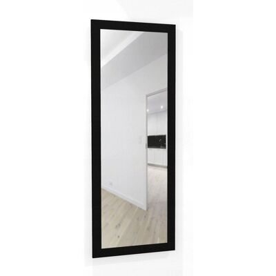 Fabryka Luster DUŻE Lustro w CZARNEJ ramie MDF 160x60 13 kolorów Fabryka Luster DUŻE Lustro w CZARNEJ ramie MDF 160x60 13 kolorów