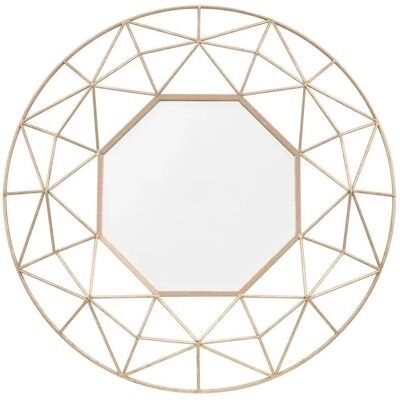 Galler Geometryczne lustro na ścianę Andromeda 5055999201278 złoty Galler Geometryczne lustro na ścianę Andromeda 5055999201278 złoty