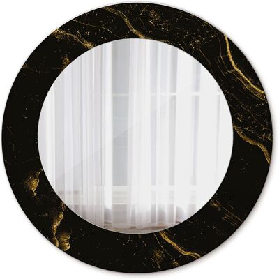Tulup Lustro do Łazienki Glamour Czarny marmurek 50cm Tulup Lustro do Łazienki Glamour Czarny marmurek 50cm