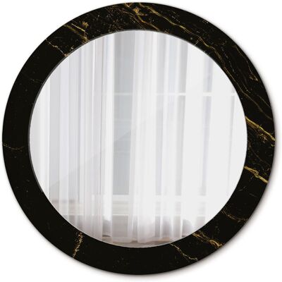 Tulup Lustro do Łazienki Glamour Czarny marmurek 70cm Tulup Lustro do Łazienki Glamour Czarny marmurek 70cm