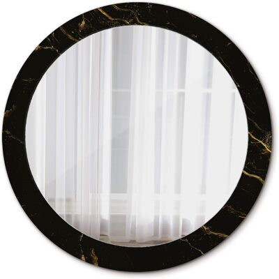 Tulup Lustro do Łazienki Glamour Czarny marmurek 80cm Tulup Lustro do Łazienki Glamour Czarny marmurek 80cm